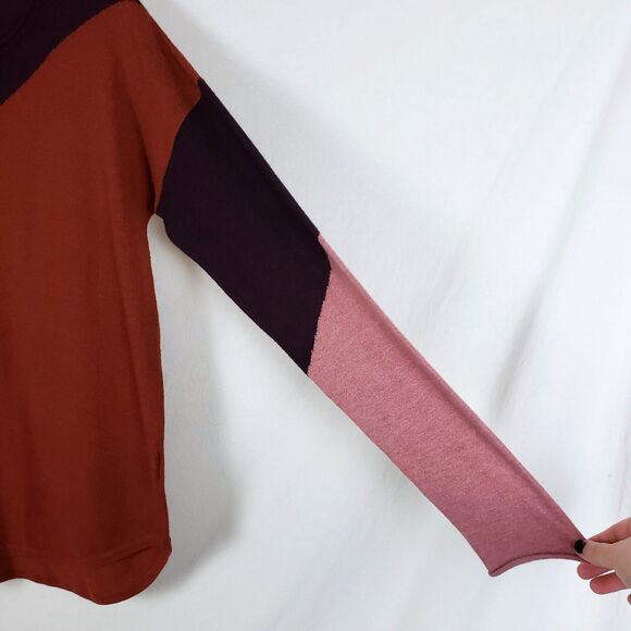 Smartwool Pullover Sweater Womens M Wool-Blend Gorpcore Cozy Cabin Outdoor Retro - Picture 4 of 12